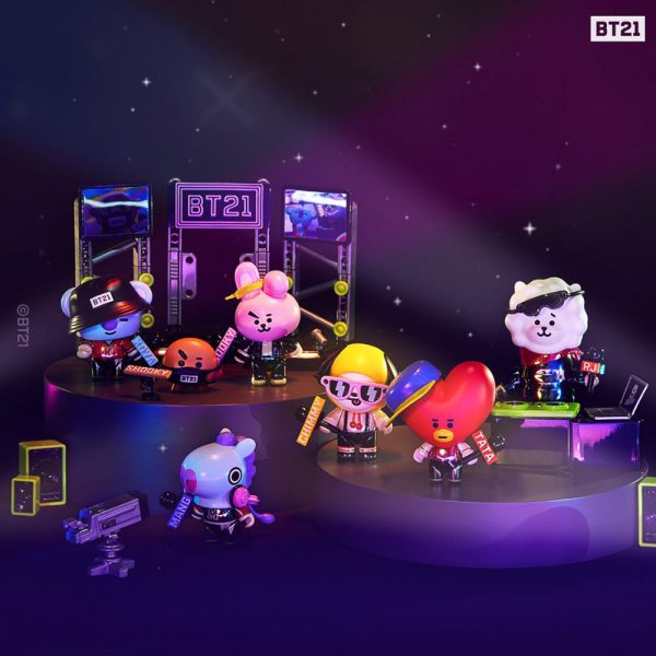 BT21 COLLECTIBLE FIGURE BLIND PACK [ VOL. 3 CONCERT THEME ] Online now - Image 2