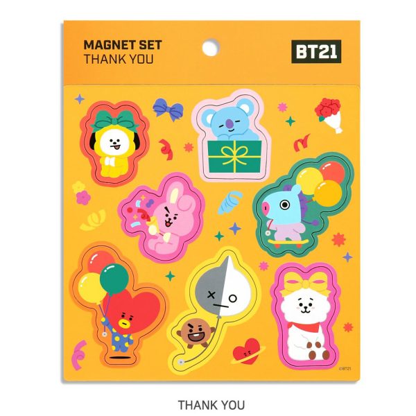 BT21 MAGNET SET Sale - Image 3