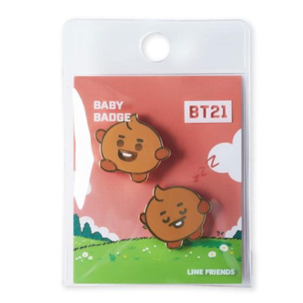 BT21 [ BABY ] BADGE SET Supply - Image 3