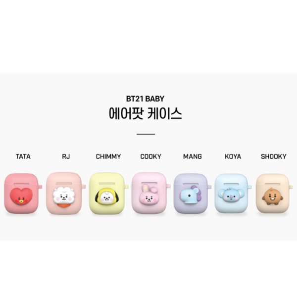BT21 [ BABY ] AIRPODS CASE Sale - Image 2