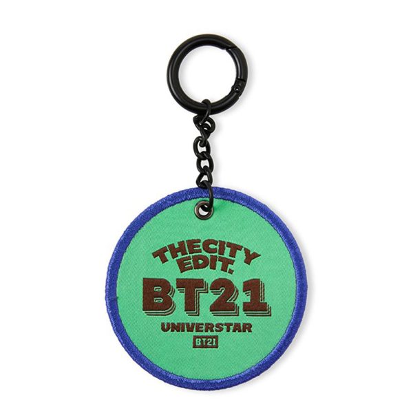 BT21 [ THE CITY EDITION ] WAPPEN KEYRING Hot on Sale - Image 2