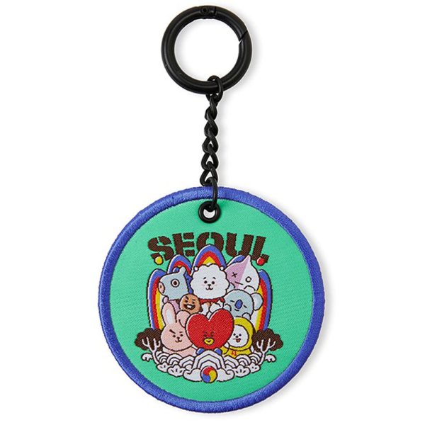 BT21 [ THE CITY EDITION ] WAPPEN KEYRING Hot on Sale