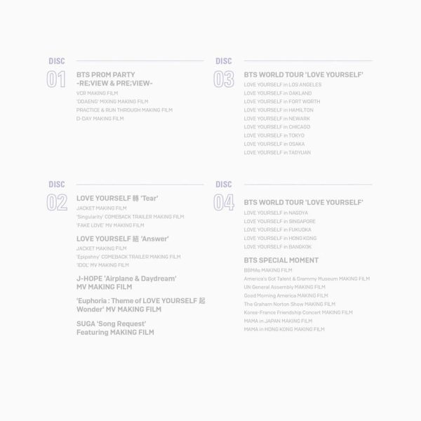 방탄소년단 | BTS [ MEMORIES OF 2018 ] BLU-RAY Cheap - Image 5