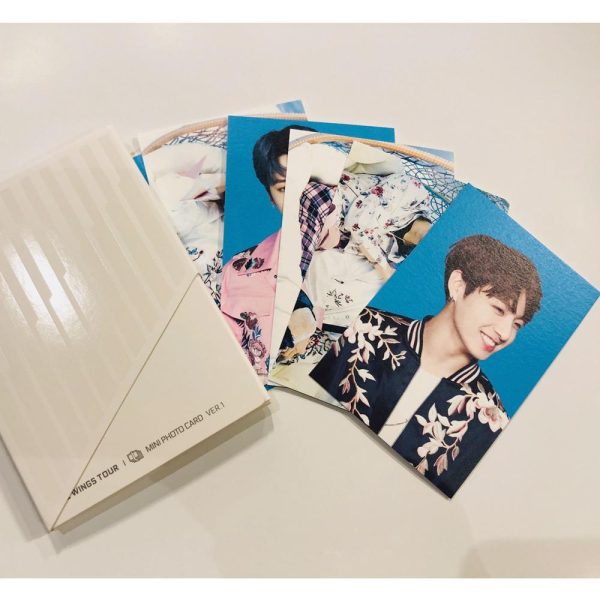 방탄소년단 | BTS [ THE WINGS TOUR ] MINI PHOTO CARD SET VER. 1 Discount