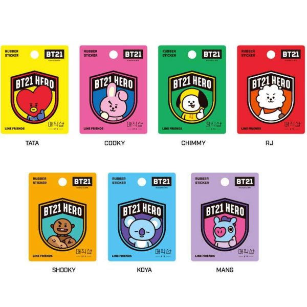 BT21 [ 5TH MUSTER: MAGIC SHOP ] RUBBER STICKER Online Hot Sale - Image 2