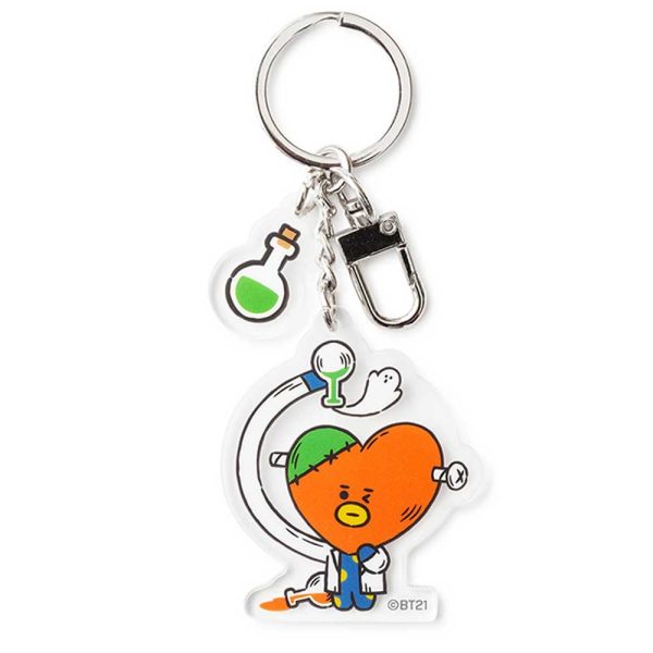 BT21 [ KNOCK, KNOCK WHO S THERE ] KEYRING Fashion - Image 3