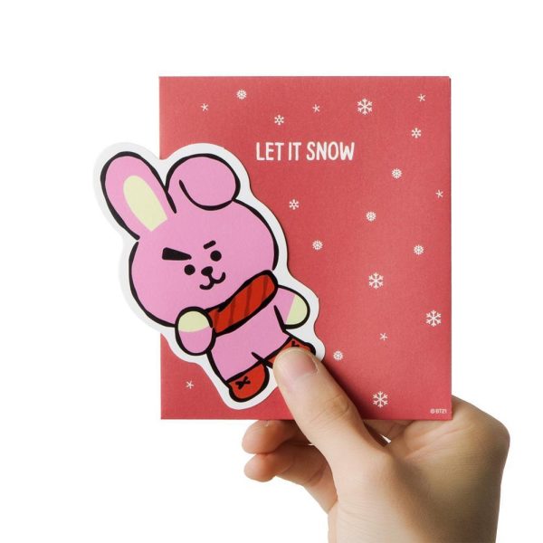 BT21 [ WINTER ] MESSAGE CARD COOKY VERSION Online - Image 2