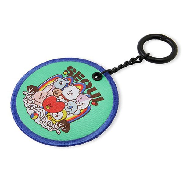 BT21 [ THE CITY EDITION ] WAPPEN KEYRING Hot on Sale - Image 4