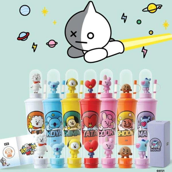 BT21 X CGV [ SPACE STAR ] TUMBLER WITH ACTION FIGURE Discount