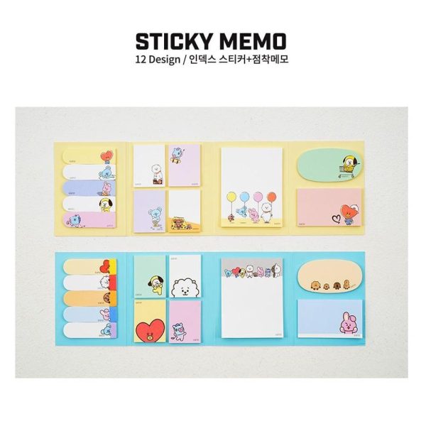 BT21 STICKY MEMO SET Sale - Image 2