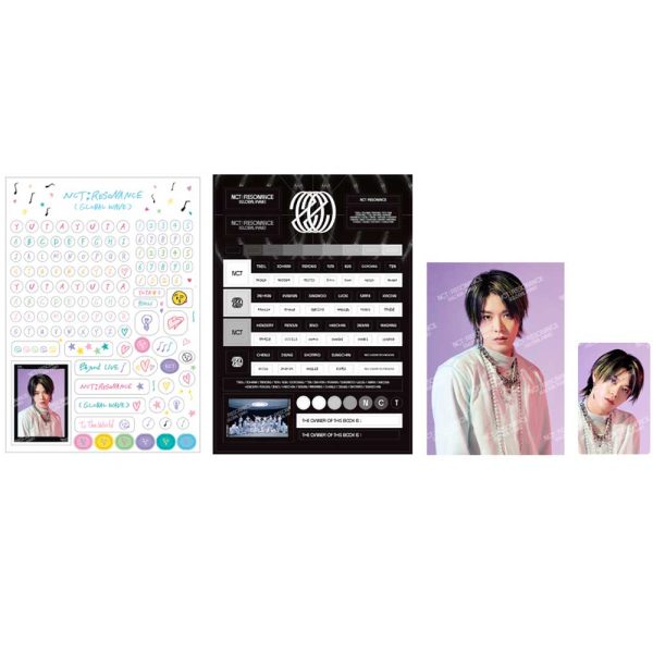 엔시티2020 | NCT 2020 [ GLOBAL WAVE ] DECO STICKER + PHOTO SET Hot on Sale - Image 5