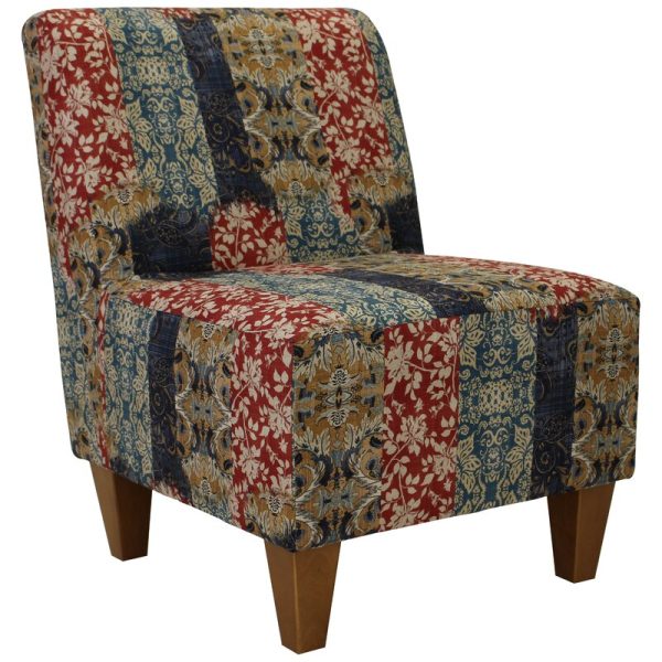 Zoe 28.25  Wide Polyester Slipper Chair 4684RR Online - Image 2