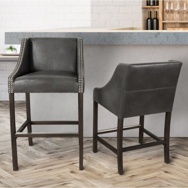 Len Bar & Counter Stool 4281RR Online now - Image 2