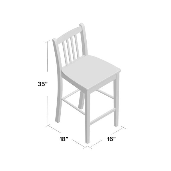 Merlot Meidinger Counter Stool (SET OF 2) 1879CDR Online - Image 3