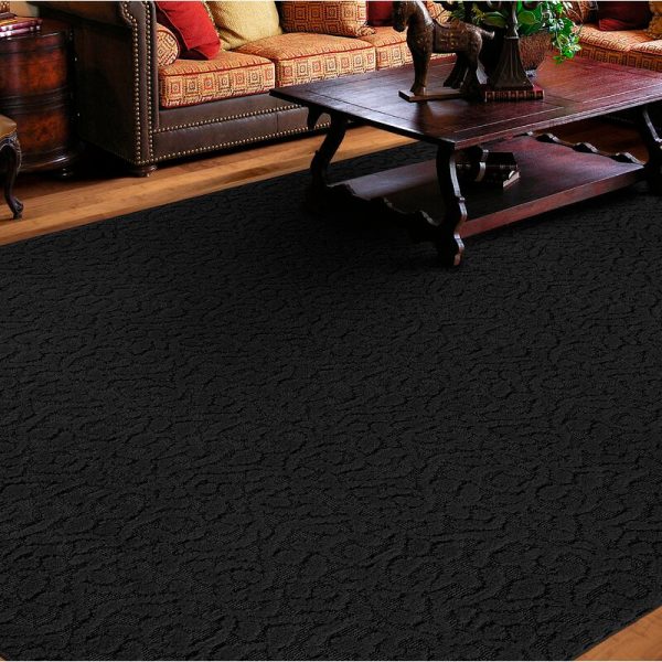 Edith Tufted Black Area Rug 1005AH Online - Image 3