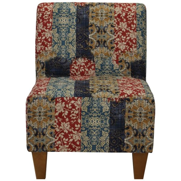 Zoe 28.25  Wide Polyester Slipper Chair 4684RR Online - Image 3