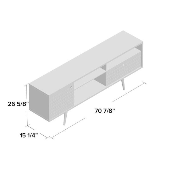 Allegra TV Stand for TVs up to 65  1871CDR Online - Image 3
