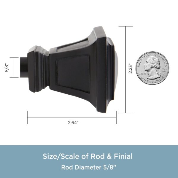 Payan Single Curtain Rod MRM1598 Online Sale - Image 3