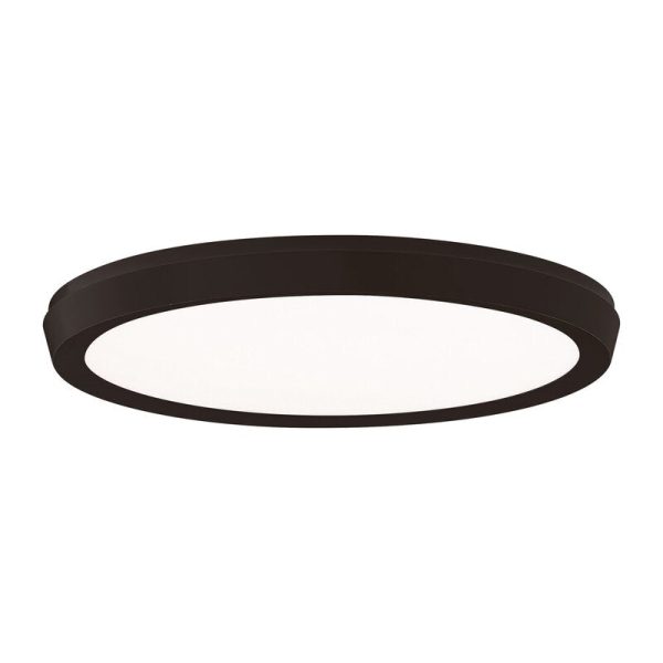 1  H x 19  W x 19  D Argo 1 - Light LED Flush Mount MRM1415 Hot on Sale