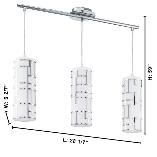 Feldt 3 - Light Kitchen Island Linear Pendant 1088AH Cheap - Image 3