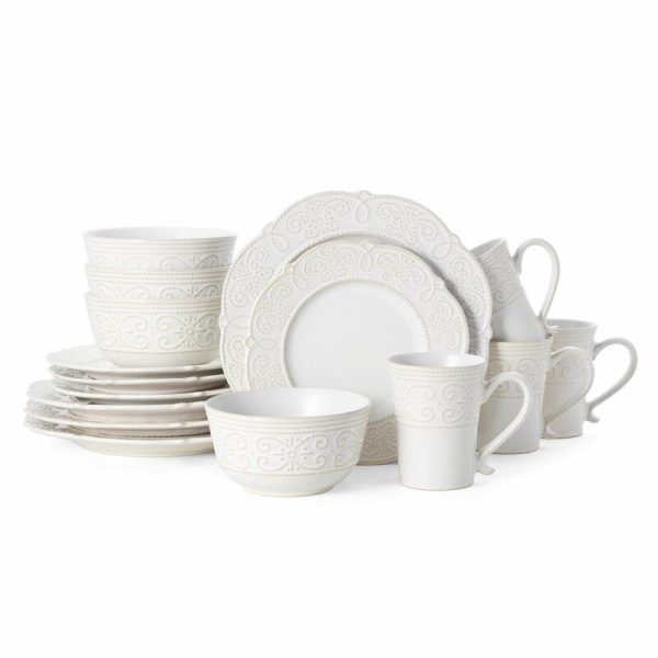 Abby 16 Piece Dinnerware Set, Service for 4 4428RR on Sale - Image 2