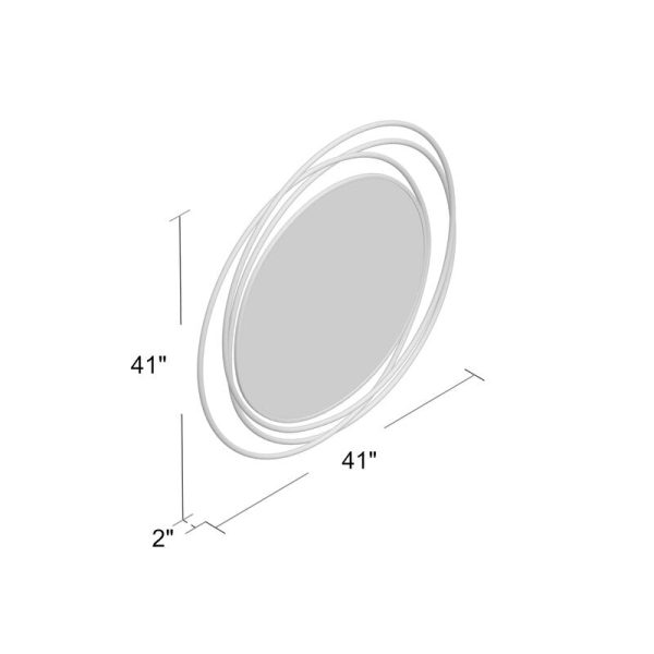 Husby Accent Mirror 4687RR Online Sale - Image 3