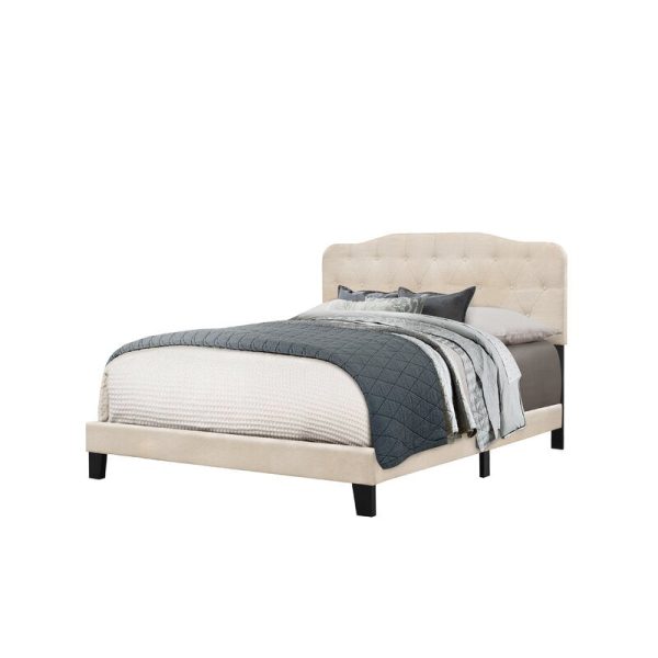 Queen Linen Montoya Upholstered Standard Bed 4267RR Online - Image 3