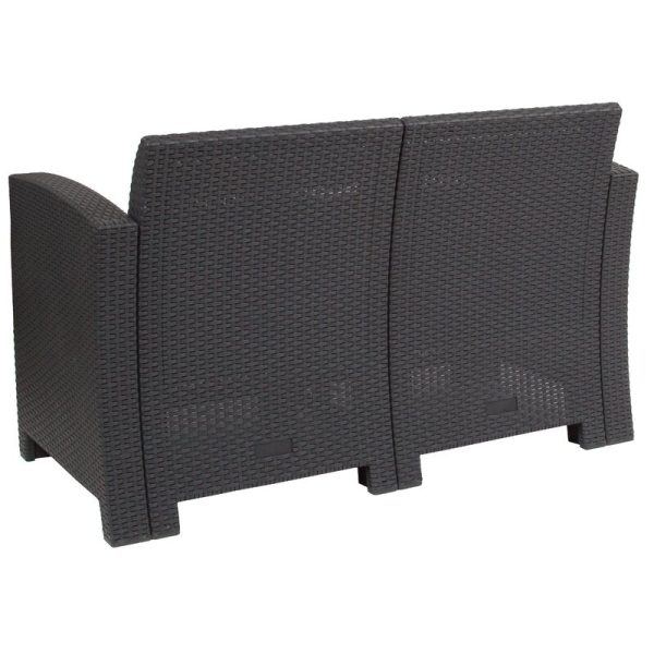 Stockwell Patio Sofa with Cushions 4357RR For Cheap - Image 2