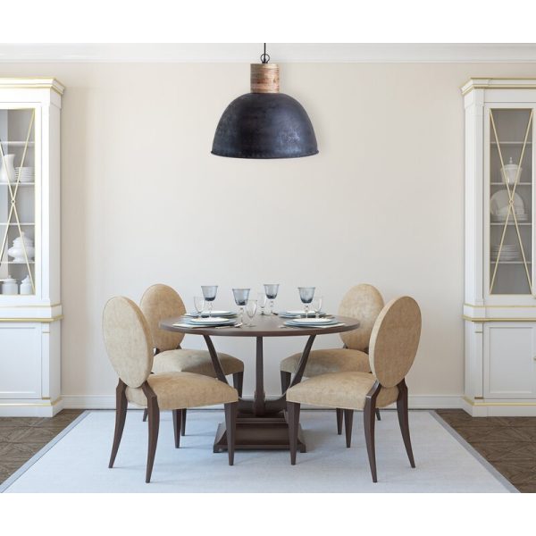Brincken 1 - Light Single Dome Pendant with Wood Accents MRM1786 Hot on Sale - Image 3