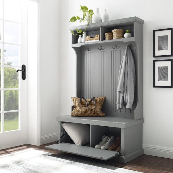 Halstead Hall Tree with Bench and Shoe Storage 1210AH For Discount