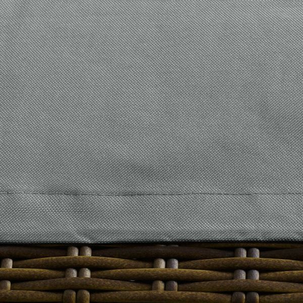 27.5  H x 73.5  W x 73.5  D Gray Canopy Daybed Patio Furniture Cover GL1725 Online Sale - Image 2