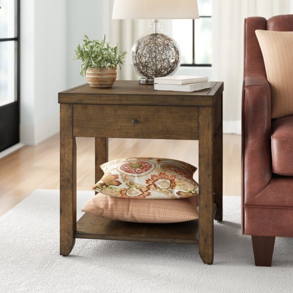 Bleckley End Table with Storage 4572RR For Discount