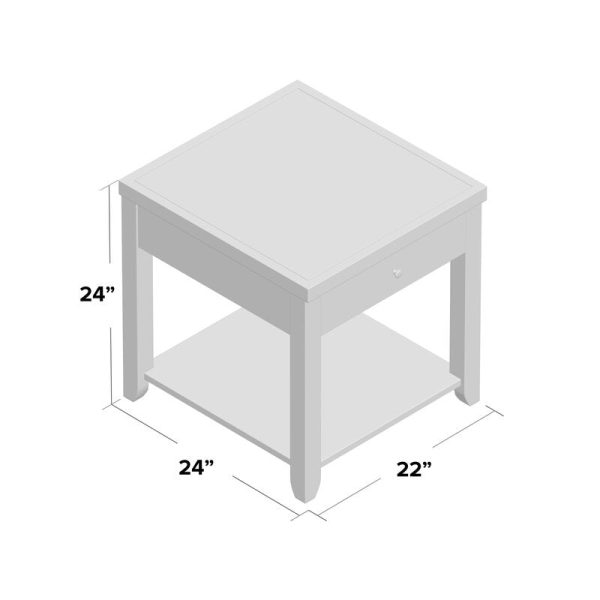 Bleckley End Table with Storage 4572RR For Discount - Image 3