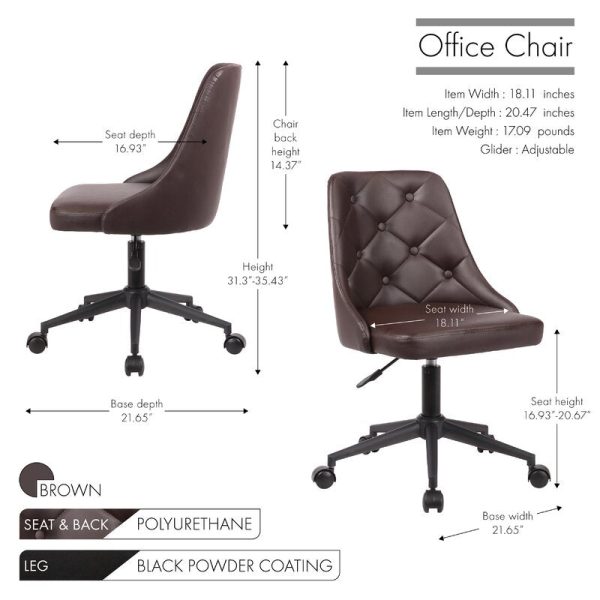 Orean Ergonomic Task Chair 1199AH Online Hot Sale - Image 3