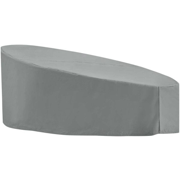 27.5  H x 73.5  W x 73.5  D Gray Canopy Daybed Patio Furniture Cover GL1725 Online Sale - Image 3